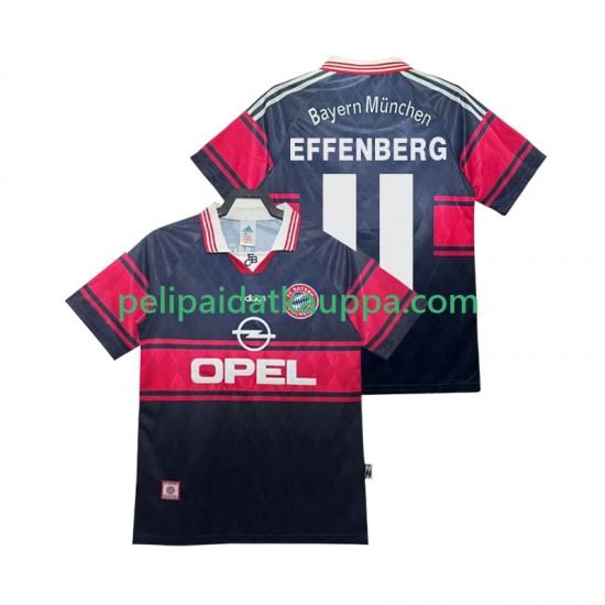 FC Bayern München Effenberg 11 1997 Retro Koti Fanipelipaita (Miehet) 1999 Lyhythihainen