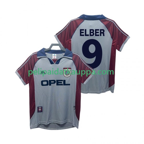 FC Bayern München Elber 9 1997 Retro Kolmas Fanipelipaita (Miehet) 1999 Lyhythihainen