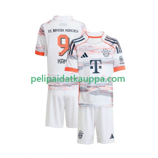 FC Bayern München Harry Kane 9 Vieras Fanipelipaita (Lasten) 2025-2026 Lyhythihainen