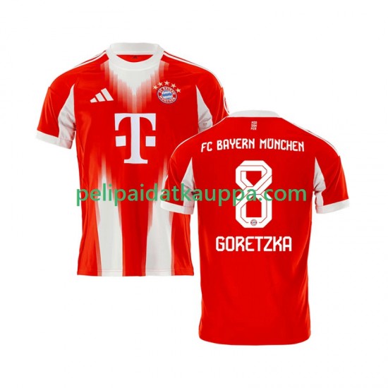FC Bayern München Leon Goretzka 8 Koti Fanipelipaita (Miehet) 2025-2026 Lyhythihainen FC Bayern München Leon Goretzka 8 Koti Fanipelipaita (Miehet) 2025-2026 Lyhythihainen