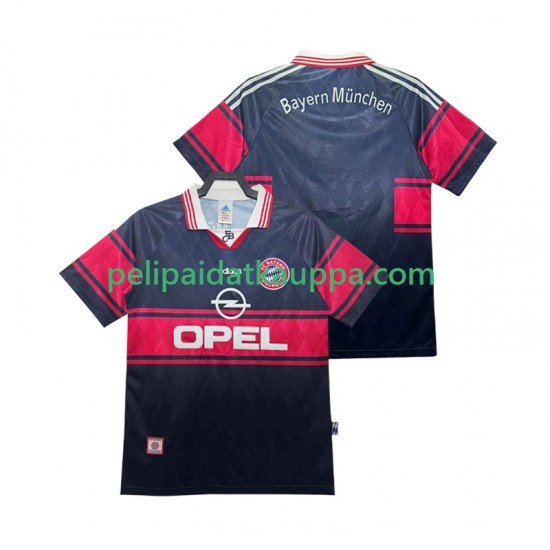 FC Bayern München 1997 Retro Koti Fanipelipaita (Miehet) 1999 Lyhythihainen