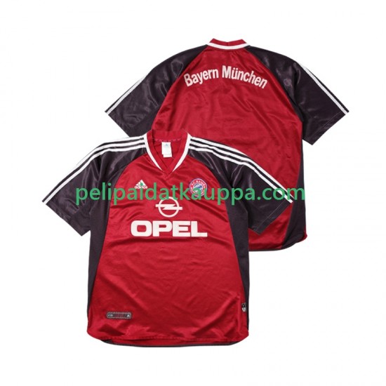 FC Bayern München 2001 Retro Koti Fanipelipaita (Miehet) 2002 Lyhythihainen FC Bayern München 2001 Retro Koti Fanipelipaita (Miehet) 2002 Lyhythihainen