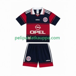 FC Bayern München 1997 Retro Koti Fanipelipaita (Lasten) 1999 Lyhythihainen