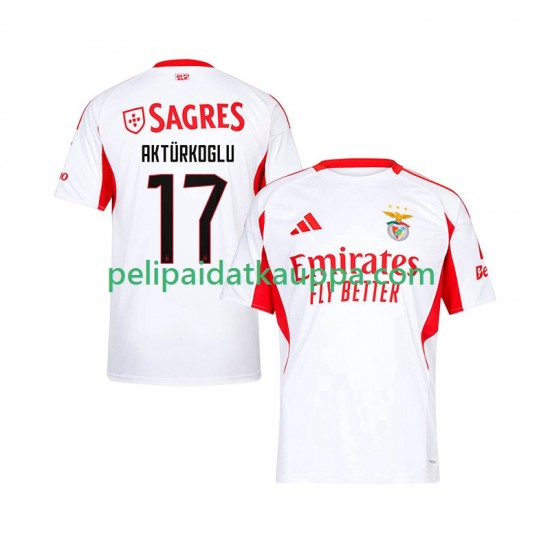 Benfica Kerem Akturkoglu 17 Vieras Fanipelipaita (Miehet) 2025-2026 Lyhythihainen