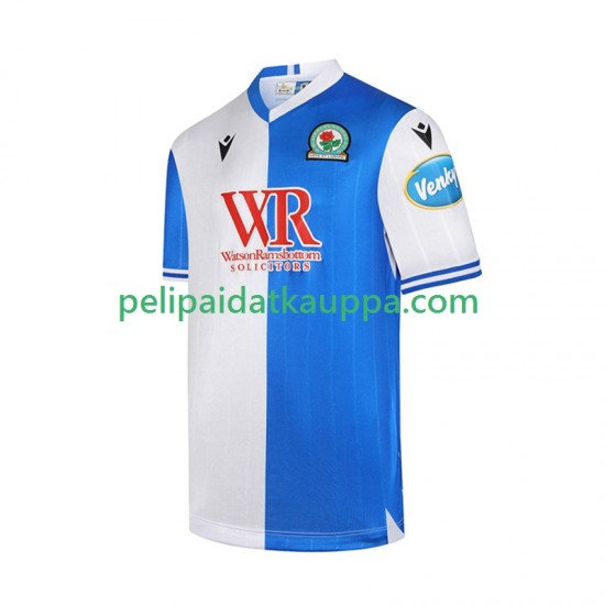 Blackburn Rovers Koti Fanipelipaita (Miehet) 2025-2026 Lyhythihainen Blackburn Rovers Koti Fanipelipaita (Miehet) 2025-2026 Lyhythihainen