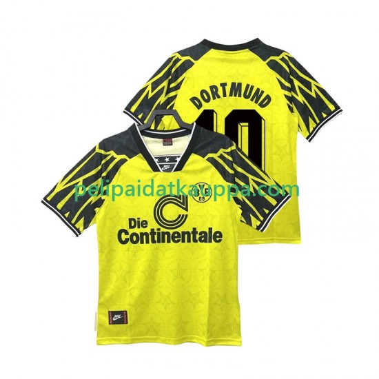 Borussia Dortmund Moller 10 1995 Retro Koti Fanipelipaita (Miehet) 1994 Lyhythihainen Borussia Dortmund Moller 10 1995 Retro Koti Fanipelipaita (Miehet) 1994 Lyhythihainen