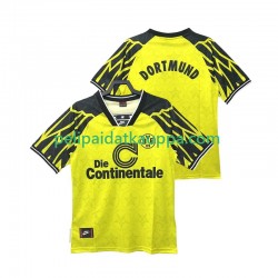 Borussia Dortmund 1995 Retro Koti Fanipelipaita (Miehet) 1994 Lyhythihainen