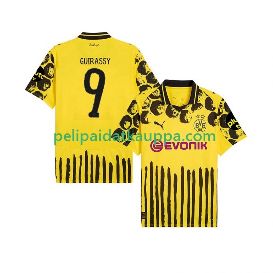 Borussia Dortmund Serhou Guirassy 9 FIFA CWC Koti Fanipelipaita (Miehet) 2025 Lyhythihainen Borussia Dortmund Serhou Guirassy 9 FIFA CWC Koti Fanipelipaita (Miehet) 2025 Lyhythihainen