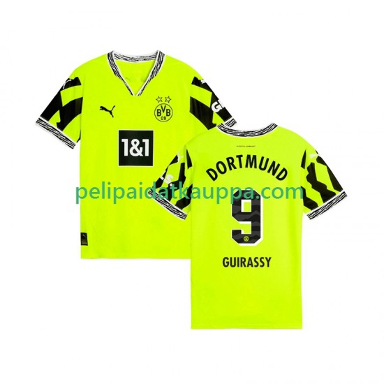 Borussia Dortmund Serhou Guirassy 9 Special Koti Fanipelipaita (Miehet) 2024-2025 Lyhythihainen Borussia Dortmund Serhou Guirassy 9 Special Koti Fanipelipaita (Miehet) 2024-2025 Lyhythihainen