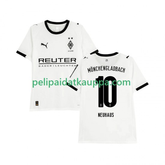 Borussia Mönchengladbach Florian Neuhaus 10 Koti Fanipelipaita (Miehet) 2025-2026 Lyhythihainen