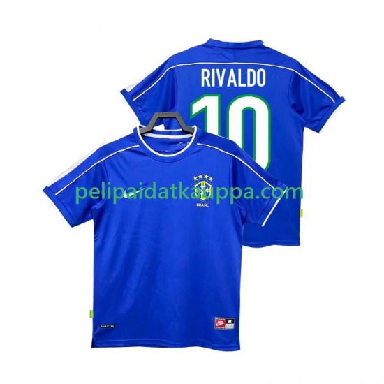 Brasilia RIVALDO 10 Retro Vieras Fanipelipaita (Miehet) 1998 Lyhythihainen