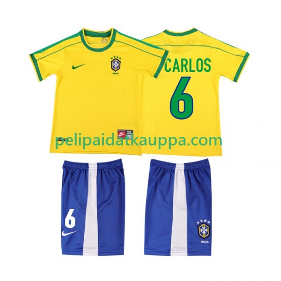 Brasilia Roberto Carlos 6 Retro Koti Fanipelipaita (Lasten) 1998 Lyhythihainen