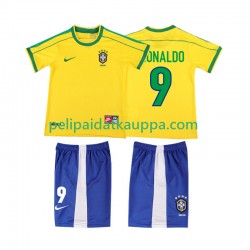Brasilia Ronaldo 9 Retro Koti Fanipelipaita (Lasten) 1998 Lyhythihainen