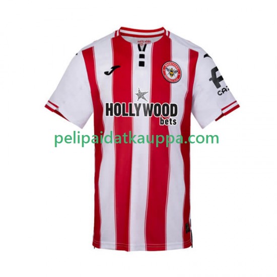 Brentford Koti Fanipelipaita (Miehet) 2025-2026 Lyhythihainen Brentford Koti Fanipelipaita (Miehet) 2025-2026 Lyhythihainen