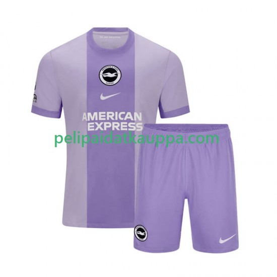 Brighton Hove Albion Vieras Fanipelipaita (Lasten) 2025-2026 Lyhythihainen