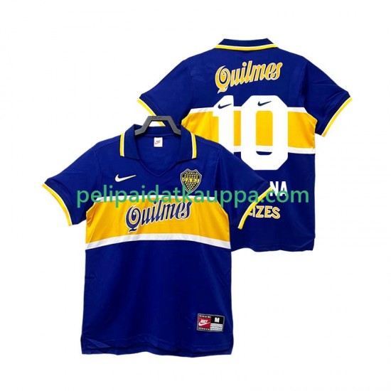 CA Boca Juniors MARADONA 10 1997 Retro Koti Fanipelipaita (Miehet) 1998 Lyhythihainen CA Boca Juniors MARADONA 10 1997 Retro Koti Fanipelipaita (Miehet) 1998 Lyhythihainen