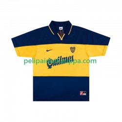 CA Boca Juniors 2000 Retro Koti Fanipelipaita (Miehet) 1999 Lyhythihainen