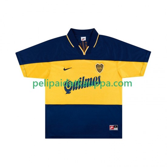 CA Boca Juniors 2000 Retro Koti Fanipelipaita (Miehet) 1999 Lyhythihainen CA Boca Juniors 2000 Retro Koti Fanipelipaita (Miehet) 1999 Lyhythihainen