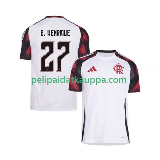 CR Flamengo Bruno Henrique 27 Vieras Fanipelipaita (Miehet) 2025-2026 Lyhythihainen