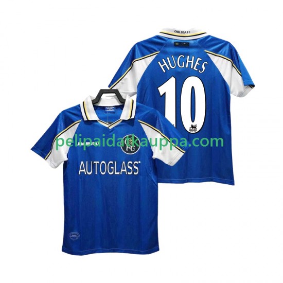 Chelsea HUGHES 10 1997 Retro Koti Fanipelipaita (Miehet) 1999 Lyhythihainen