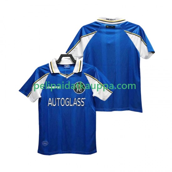 Chelsea 1997 Retro Koti Fanipelipaita (Miehet) 1999 Lyhythihainen Chelsea 1997 Retro Koti Fanipelipaita (Miehet) 1999 Lyhythihainen
