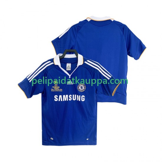 Chelsea 2007 Retro Koti Fanipelipaita (Miehet) 2008 Lyhythihainen