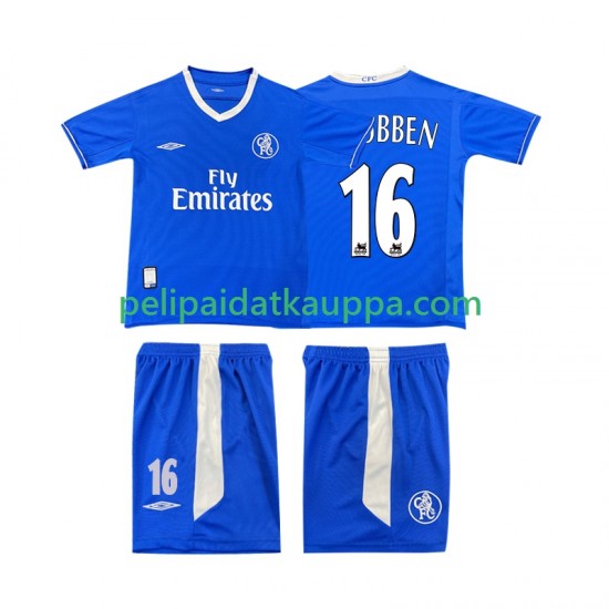 Chelsea Robben 16 2003 2005 Retro Koti Fanipelipaita (Lasten) Lyhythihainen