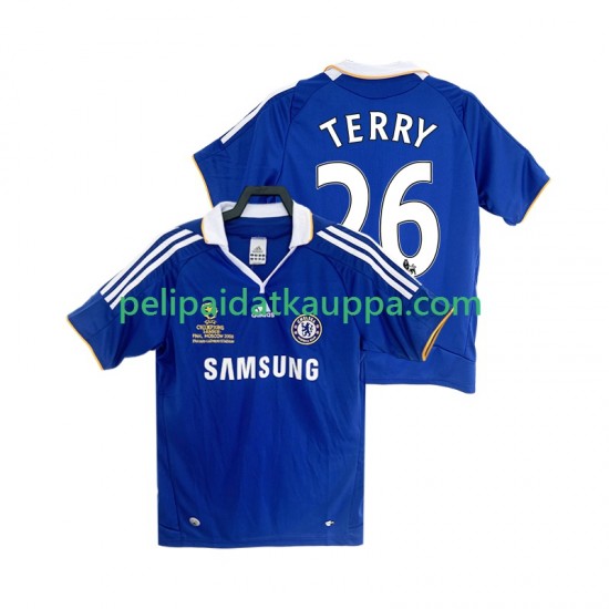 Chelsea TERRY 26 2007 Retro Koti Fanipelipaita (Miehet) 2008 Lyhythihainen