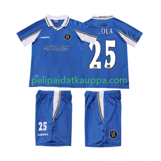 Chelsea ZOLA 25 1997 Retro Koti Fanipelipaita (Lasten) 1999 Lyhythihainen Chelsea ZOLA 25 1997 Retro Koti Fanipelipaita (Lasten) 1999 Lyhythihainen