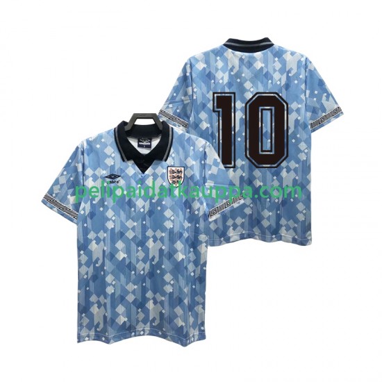 Englanti 10 1990 Retro Kolmas Fanipelipaita (Miehet) Lyhythihainen Englanti 10 1990 Retro Kolmas Fanipelipaita (Miehet) Lyhythihainen