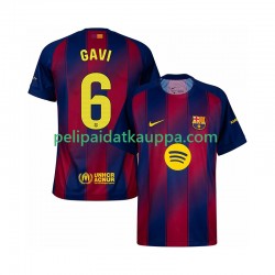 FC Barcelona Gavi 6 Koti Fanipelipaita (Miehet) 2025-2026 Lyhythihainen