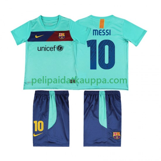 FC Barcelona Lionel Messi 10 Retro Vieras Fanipelipaita (Lasten) 2011 2010 Lyhythihainen FC Barcelona Lionel Messi 10 Retro Vieras Fanipelipaita (Lasten) 2011 2010 Lyhythihainen