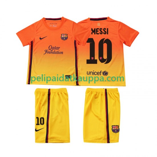 FC Barcelona Lionel Messi 10 2012 2013 Retro Vieras Fanipelipaita (Lasten) Lyhythihainen FC Barcelona Lionel Messi 10 2012 2013 Retro Vieras Fanipelipaita (Lasten) Lyhythihainen