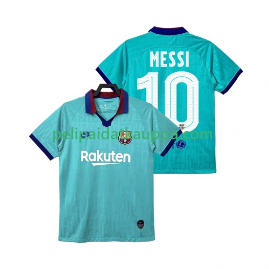 FC Barcelona Lionel Messi 10 2019 2020 Retro Kolmas Fanipelipaita (Miehet) Lyhythihainen