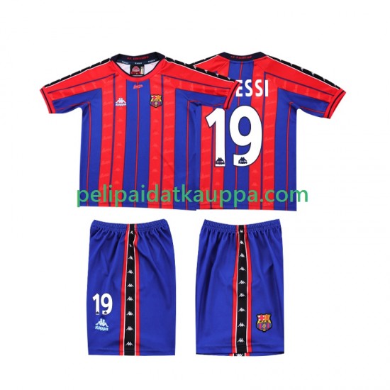 FC Barcelona Lionel Messi 19 1997 Retro Koti Fanipelipaita (Lasten) 1998 Lyhythihainen FC Barcelona Lionel Messi 19 1997 Retro Koti Fanipelipaita (Lasten) 1998 Lyhythihainen