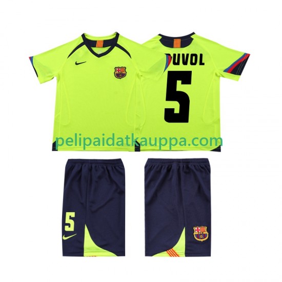 FC Barcelona PUVDL 5 2005 Retro Vieras Fanipelipaita (Lasten) 2006 Lyhythihainen