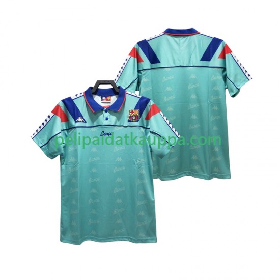 FC Barcelona 1992 1995 Retro Vieras Fanipelipaita (Miehet) Lyhythihainen