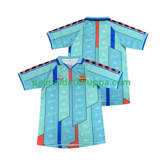 FC Barcelona 1996 1997 Retro Vieras Fanipelipaita (Miehet) Lyhythihainen