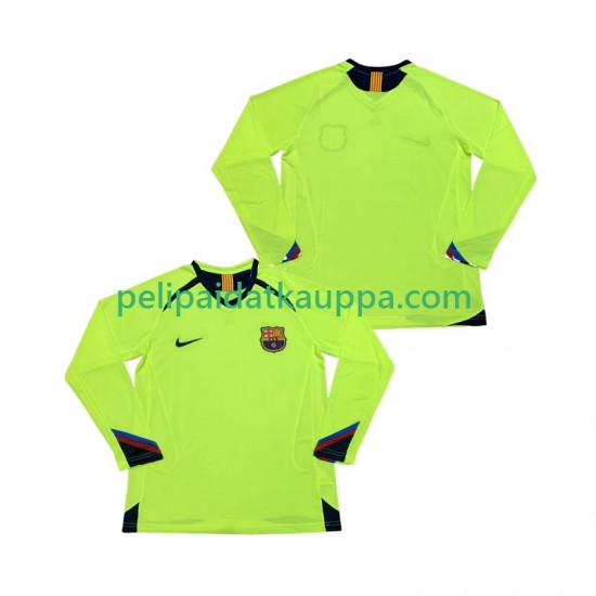 FC Barcelona 2005 Retro Vieras Fanipelipaita (Miehet) 2006 Pitkähihainen