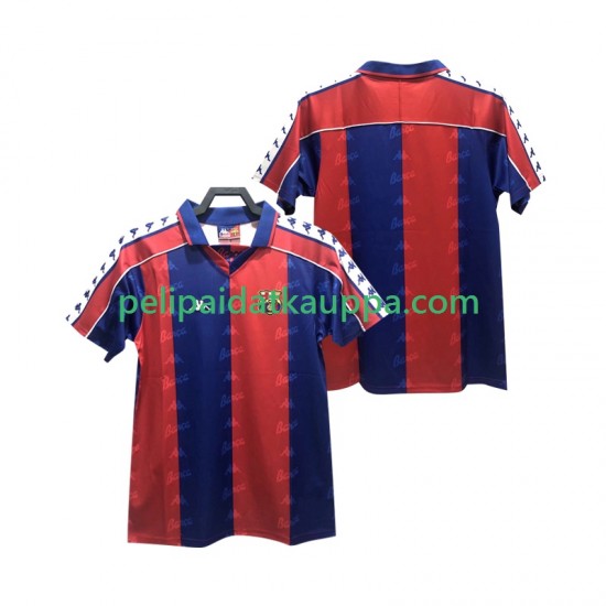 FC Barcelona 1992 1995 Retro Koti Fanipelipaita (Miehet) Lyhythihainen