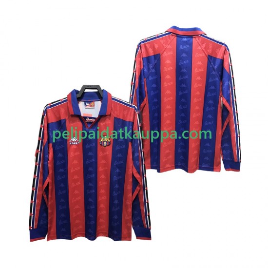 FC Barcelona 1996 1997 Retro Koti Fanipelipaita (Miehet) Pitkähihainen FC Barcelona 1996 1997 Retro Koti Fanipelipaita (Miehet) Pitkähihainen