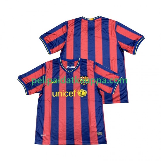 FC Barcelona 2009 Retro Koti Fanipelipaita (Miehet) 2010 Lyhythihainen FC Barcelona 2009 Retro Koti Fanipelipaita (Miehet) 2010 Lyhythihainen