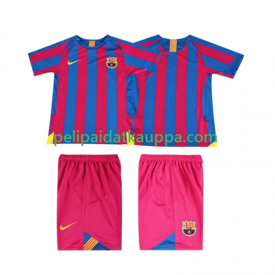 FC Barcelona 2005 Retro Koti Fanipelipaita (Lasten) 2006 Lyhythihainen FC Barcelona 2005 Retro Koti Fanipelipaita (Lasten) 2006 Lyhythihainen