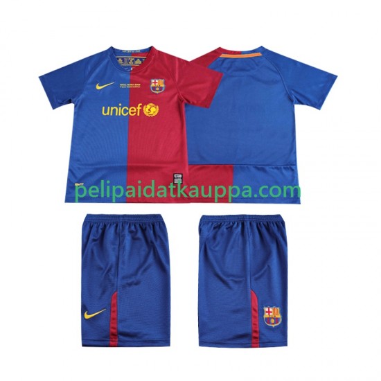 FC Barcelona Champions League 2009 Retro Koti Fanipelipaita (Lasten) 2008 Lyhythihainen FC Barcelona Champions League 2009 Retro Koti Fanipelipaita (Lasten) 2008 Lyhythihainen