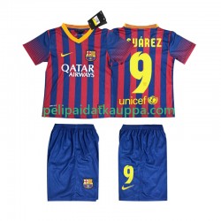FC Barcelona SUARZE 9 2013 2014 Retro Koti Fanipelipaita (Lasten) Lyhythihainen