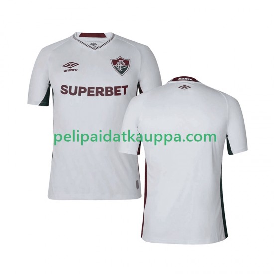 Fluminense Vieras Fanipelipaita (Miehet) 2025-2026 Lyhythihainen Fluminense Vieras Fanipelipaita (Miehet) 2025-2026 Lyhythihainen