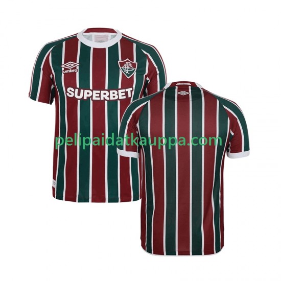 Fluminense Koti Fanipelipaita (Miehet) 2025-2026 Lyhythihainen