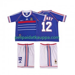 Ranska Henry 12 Retro Koti Fanipelipaita (Lasten) 1998 Lyhythihainen