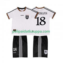 Saksa KLINSMANN 18 1996 Retro Koti Fanipelipaita (Lasten) Lyhythihainen