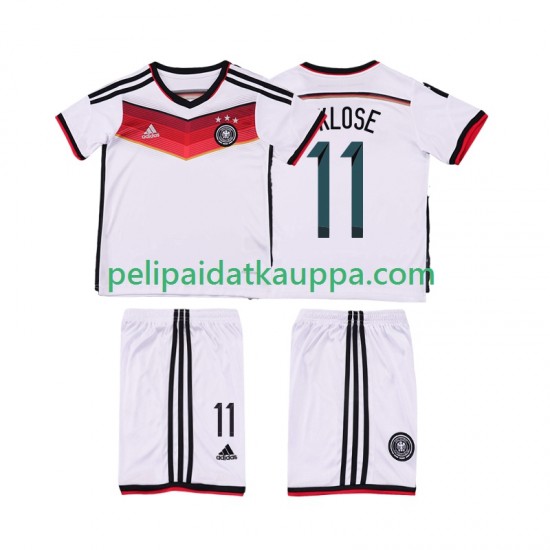 Saksa KLOSE 11 2014 Retro Koti Fanipelipaita (Lasten) Lyhythihainen
